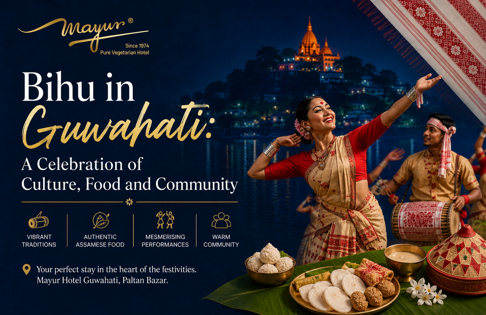 Bihu in Guwahati: A Celebration of Culture, Food and Community